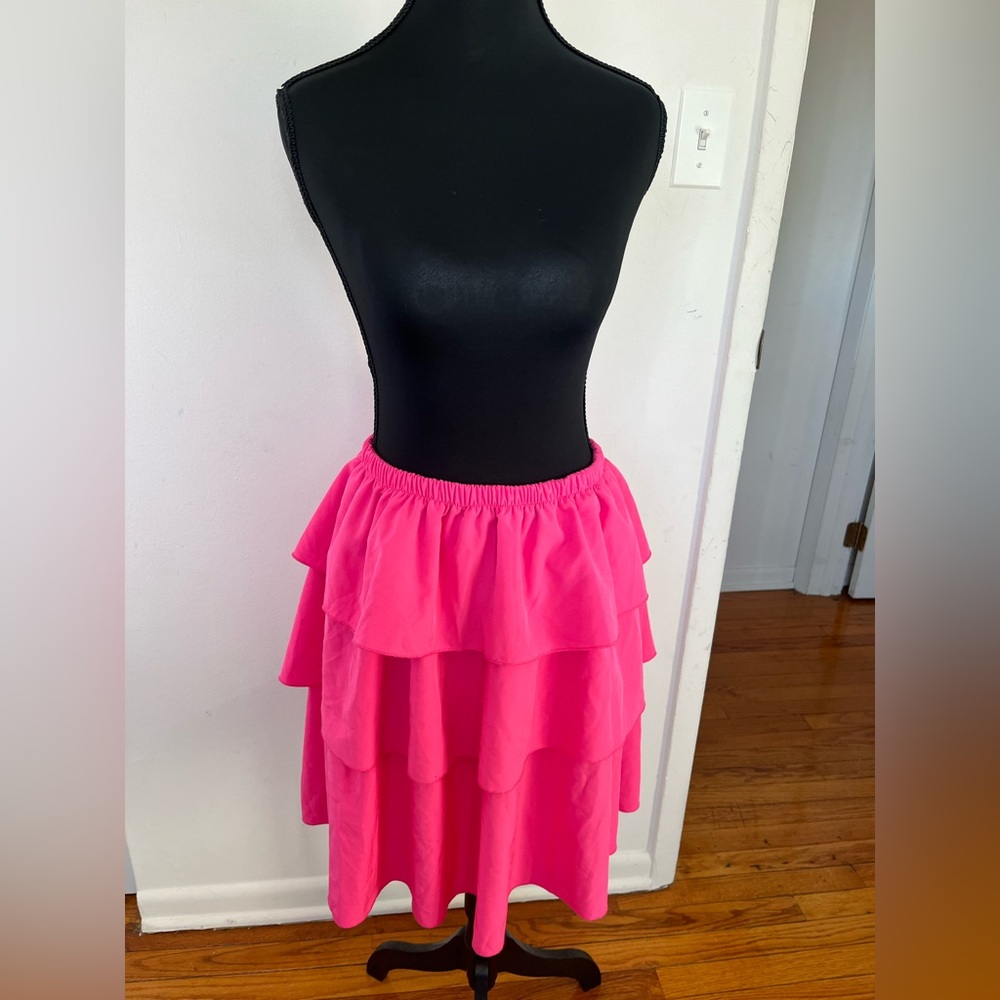 Pink Layered Skirt